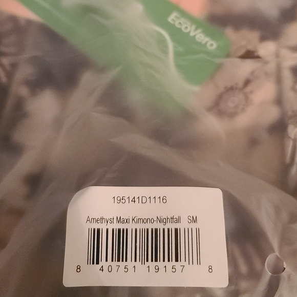 Amethyst Kimono FP x Spell Amethyst Nightfall Kimono Duster S/M robe maxi NWT - Picture 13 of 16